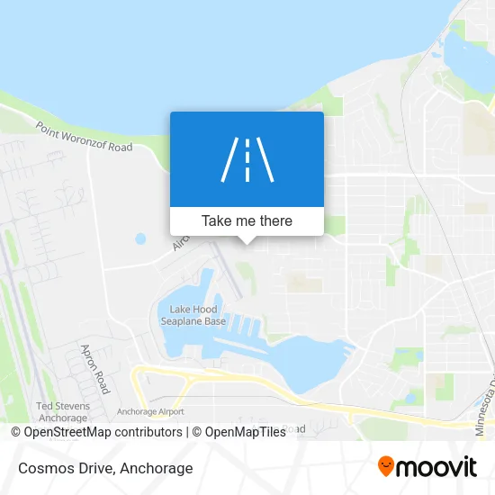 Cosmos Drive map
