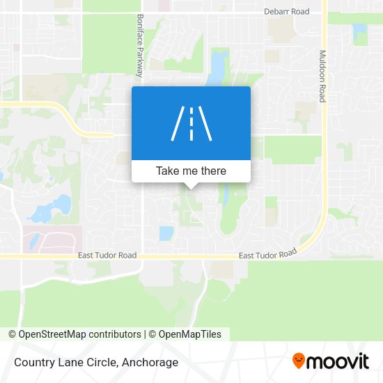 Mapa de Country Lane Circle