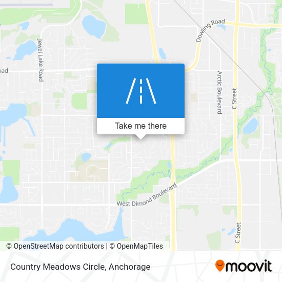 Country Meadows Circle map