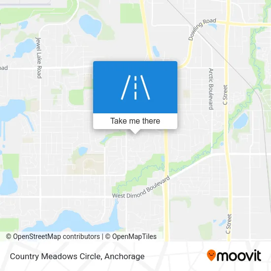 Country Meadows Circle map