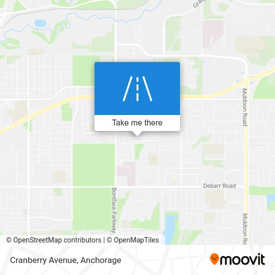 Cranberry Avenue map