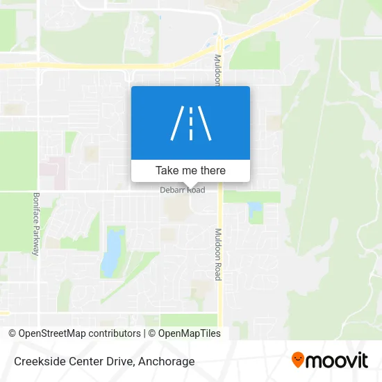 Creekside Center Drive map