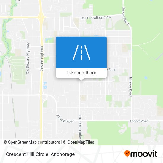 Mapa de Crescent Hill Circle