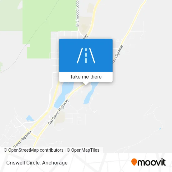 Criswell Circle map