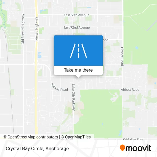 Crystal Bay Circle map