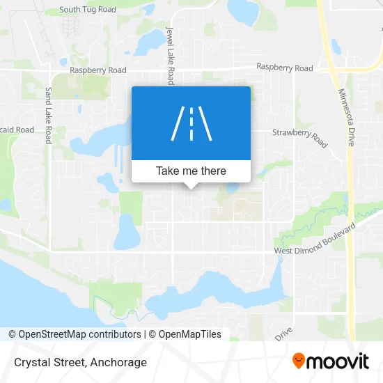 Crystal Street map