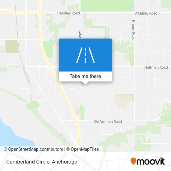 Cumberland Circle map