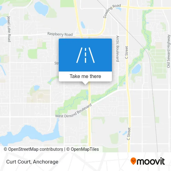 Curt Court map
