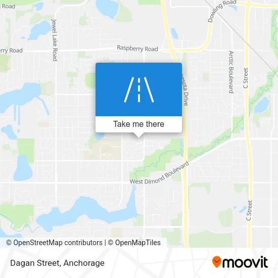 Dagan Street map