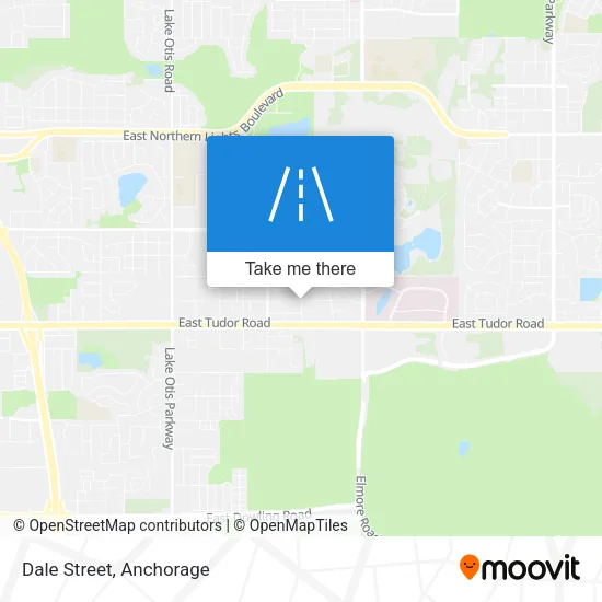 Dale Street map
