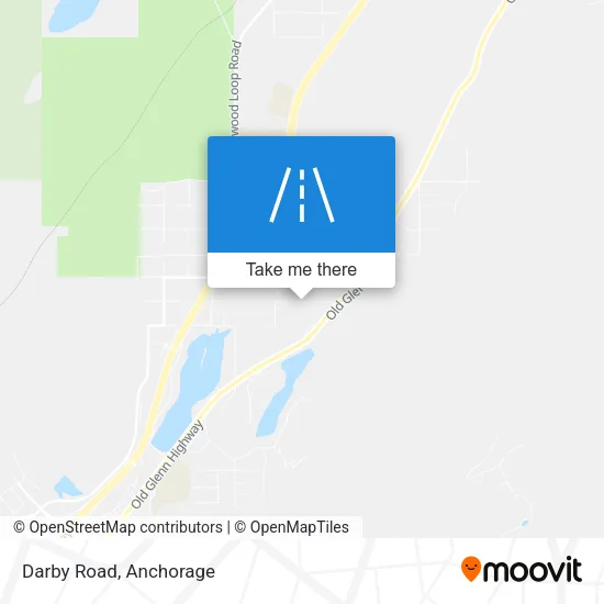 Darby Road map