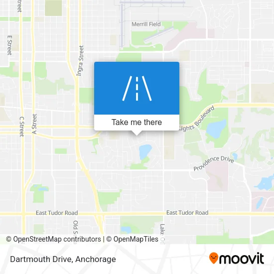 Dartmouth Drive map