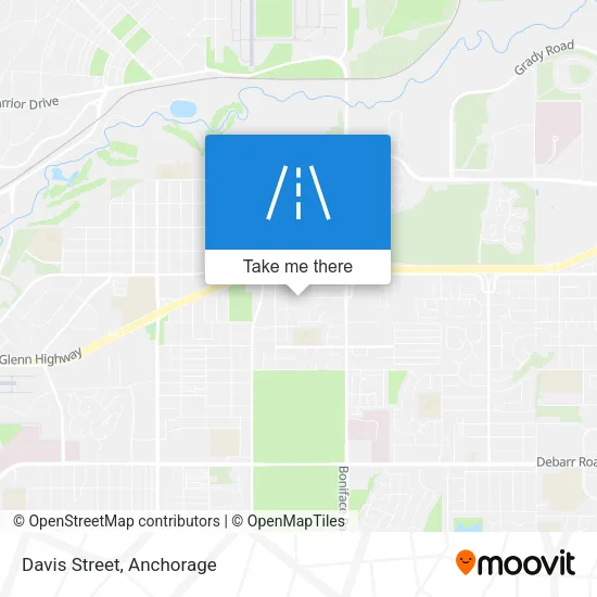 Davis Street map
