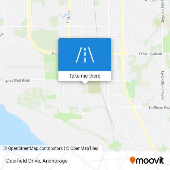 Deerfield Drive map
