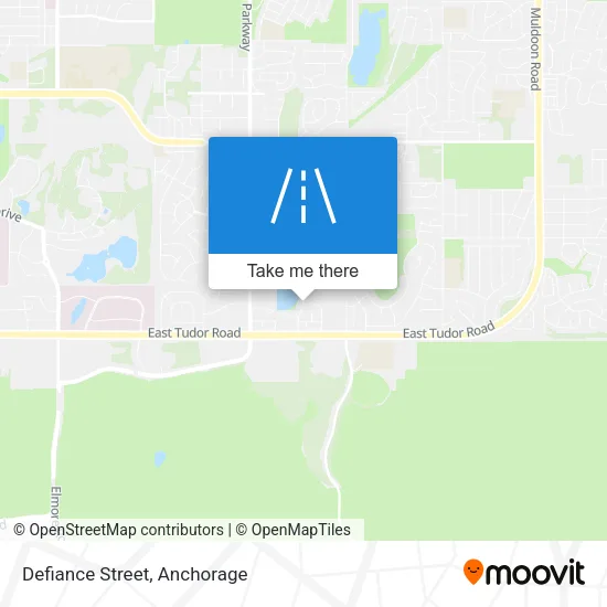 Defiance Street map