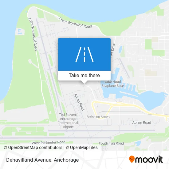 Dehavilland Avenue map