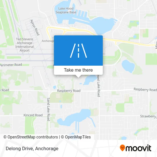 Delong Drive map