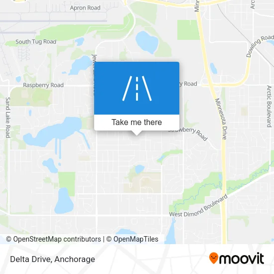 Delta Drive map