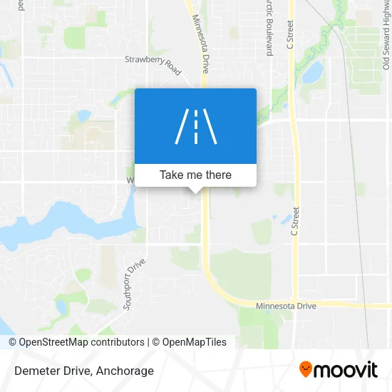 Demeter Drive map