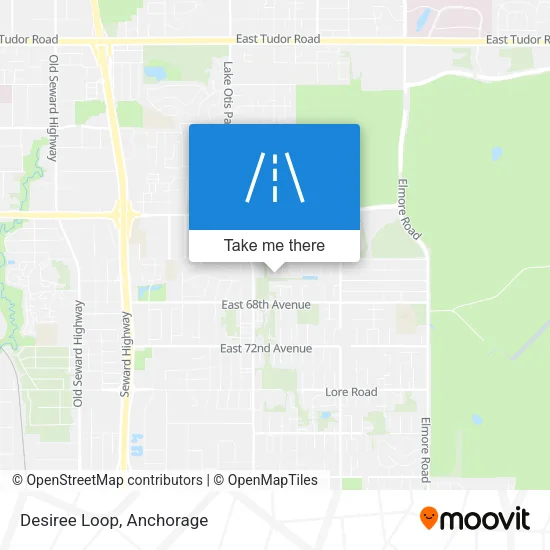 Desiree Loop map