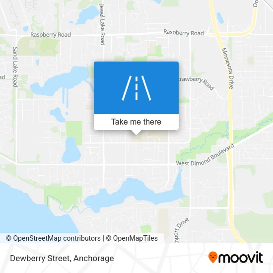 Dewberry Street map