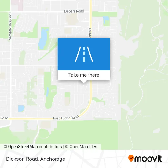 Dickson Road map