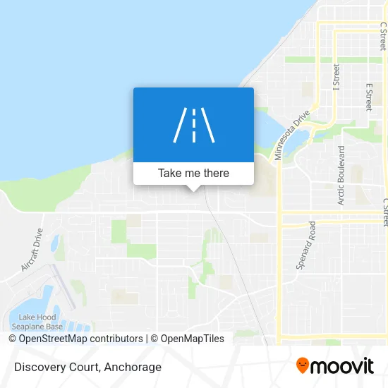 Discovery Court map