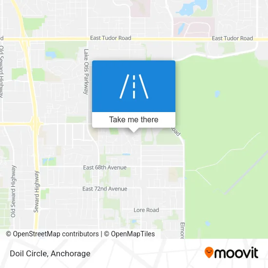 Doil Circle map