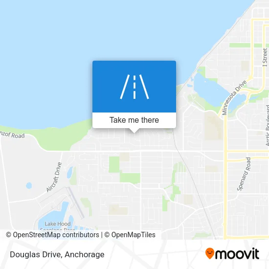 Douglas Drive map