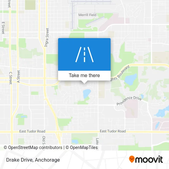 Drake Drive map