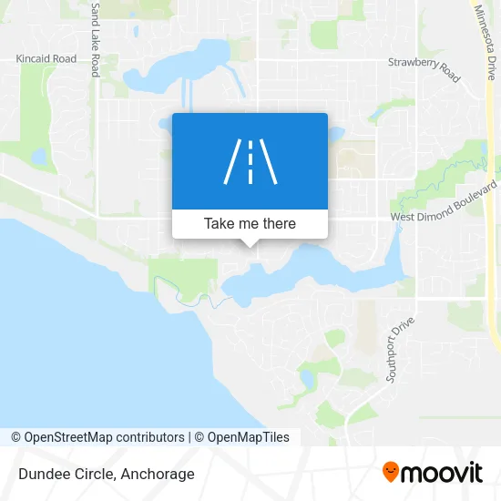 Dundee Circle map