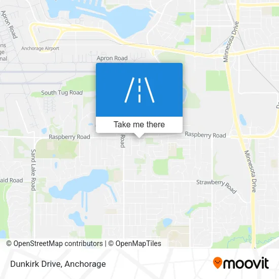 Dunkirk Drive map