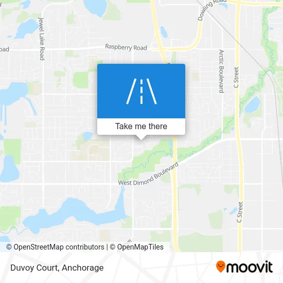 Duvoy Court map