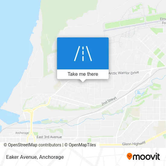 Eaker Avenue map