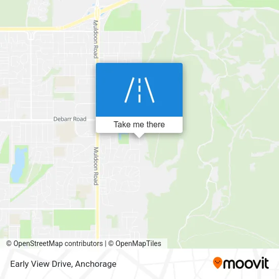 Early View Drive map