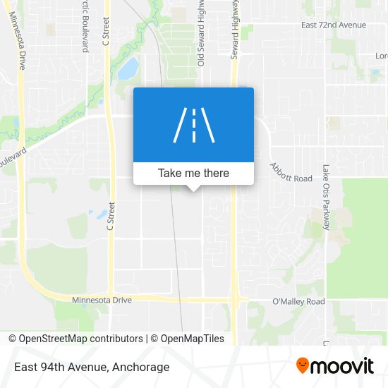 Mapa de East 94th Avenue