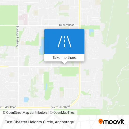 East Chester Heights Circle map
