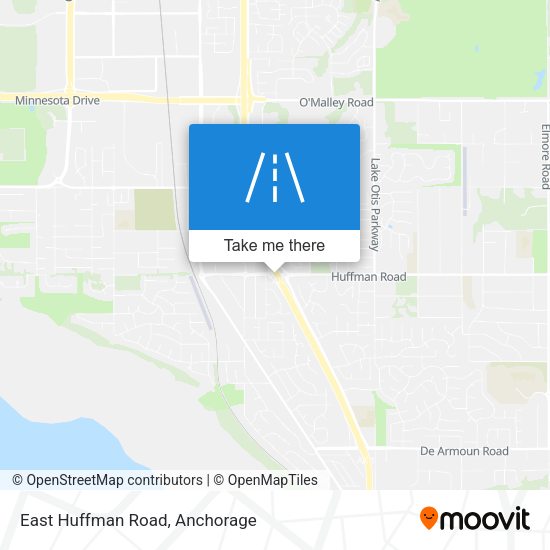 Mapa de East Huffman Road