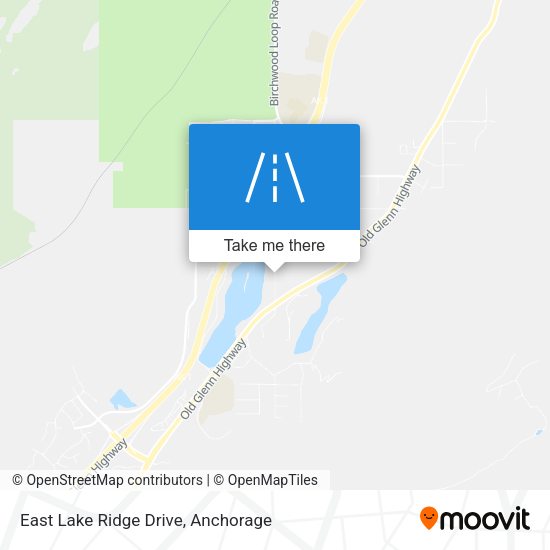 East Lake Ridge Drive map