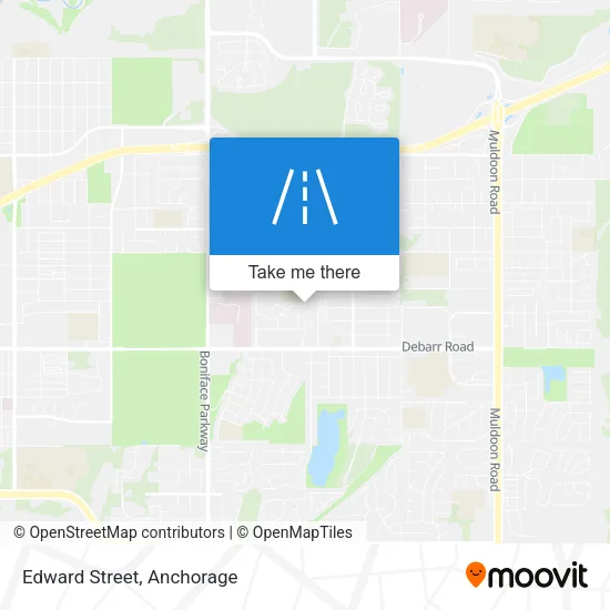 Edward Street map