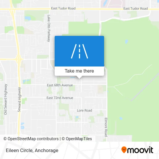 Eileen Circle map