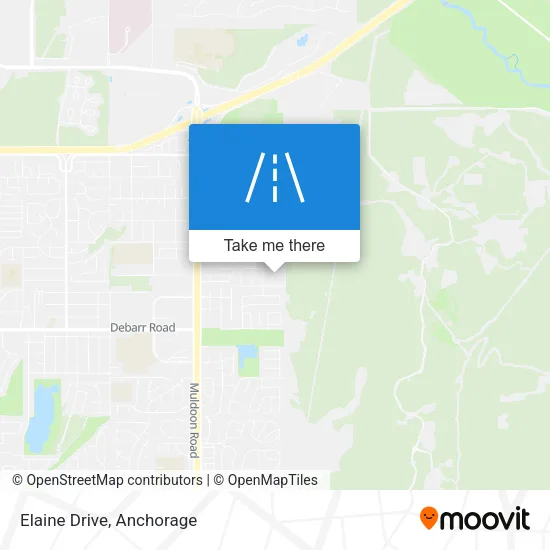 Elaine Drive map