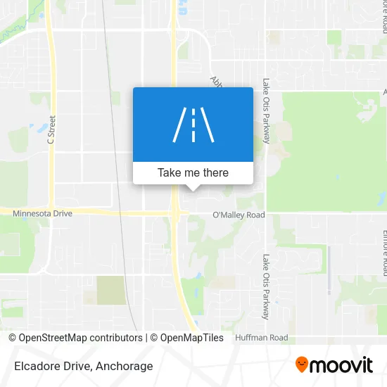 Elcadore Drive map