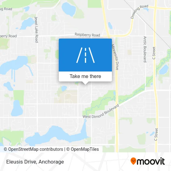 Eleusis Drive map