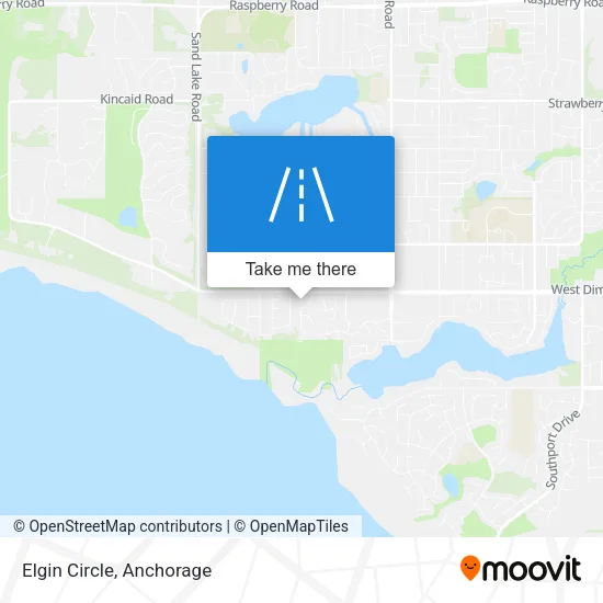 Elgin Circle map