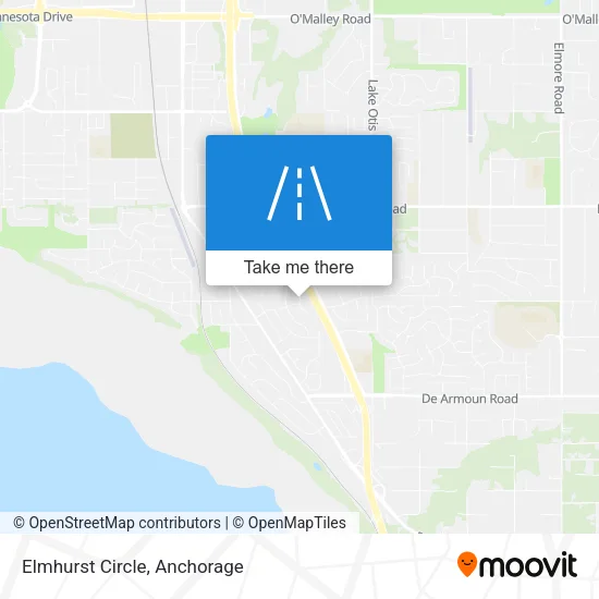 Elmhurst Circle map