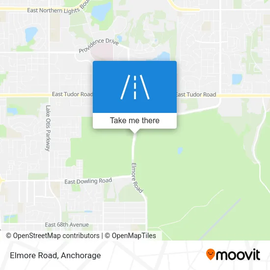 Elmore Road map