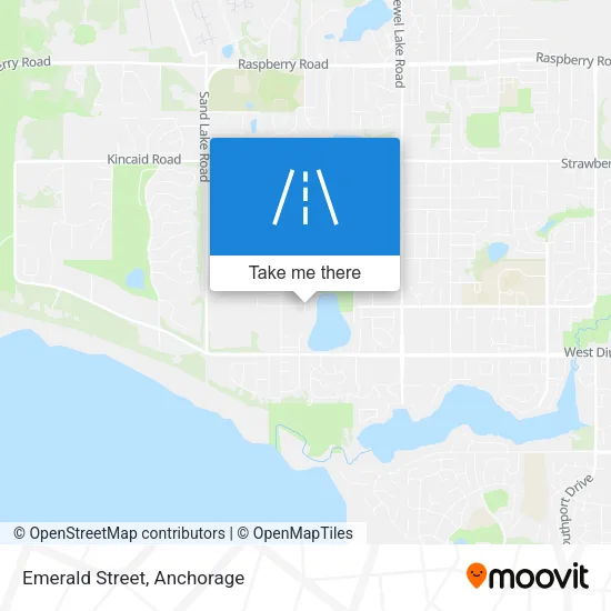Emerald Street map
