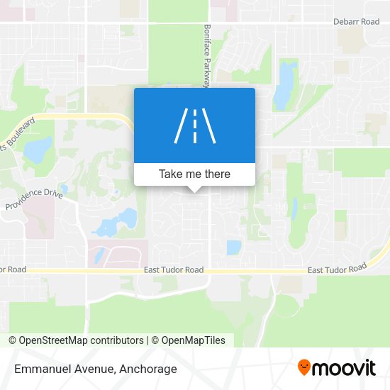 Mapa de Emmanuel Avenue