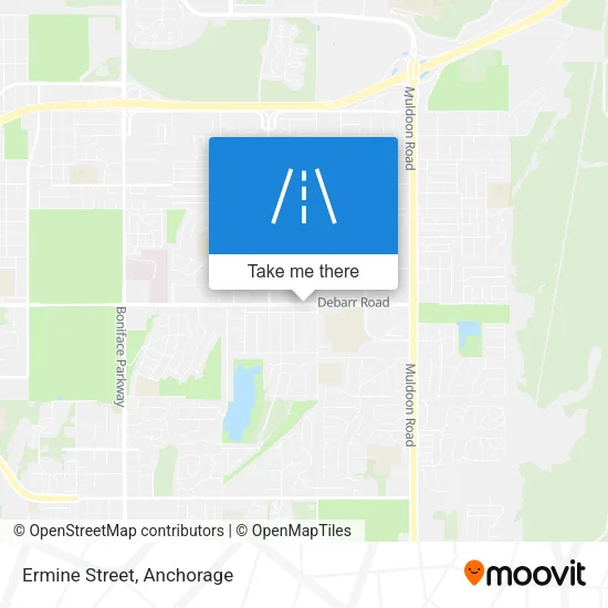 Ermine Street map